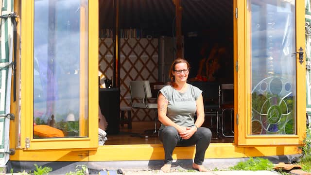Binnen kijken: Elbrecht en haar dochters wonen in een Binnen kijken: Elbrecht en haar dochters wonen in een