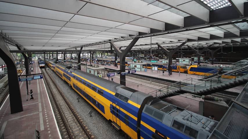 Komend weekend rijden er bijna geen treinen van en naar Rotterdam