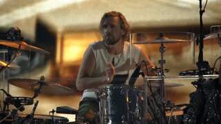 Krezip-drummer in actie tijdens spectaculair U2-concert in VS