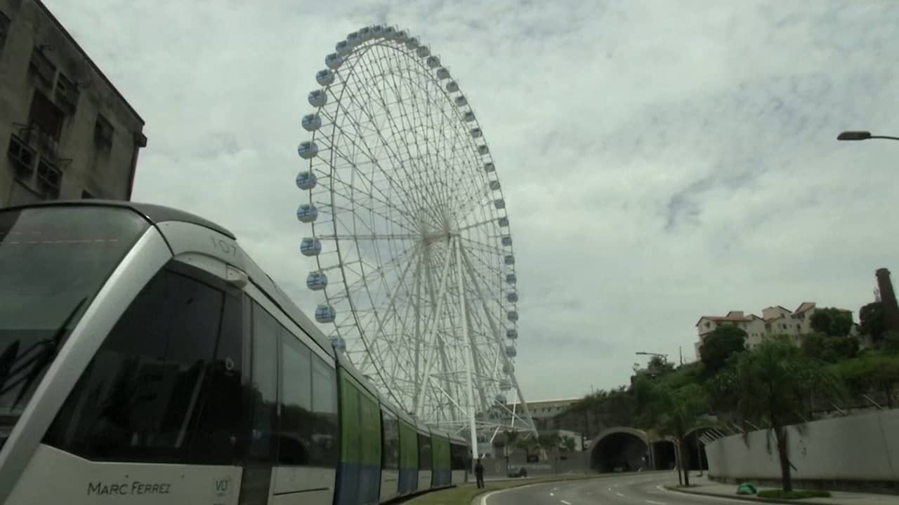 Beeld uit video: Rio de Janeiro bouwt grootste reuzenrad van Latijns-Amerika