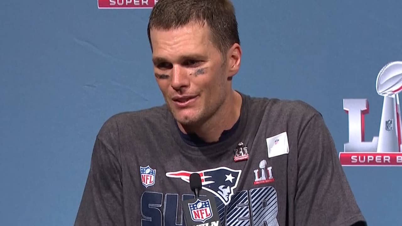 Quarterback Brady roemt mentale kracht teamgenoten na winst Super Bowl