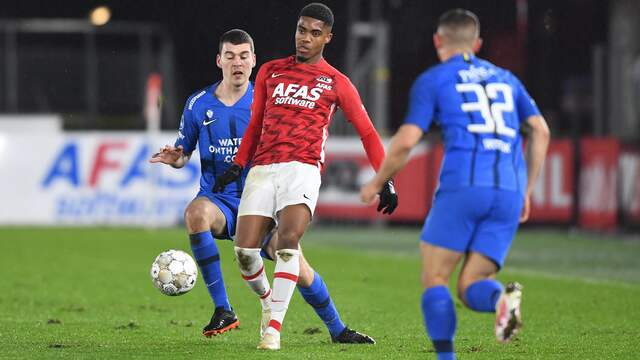 Myron Boadu tekende voor de 2-0 namens AZ.