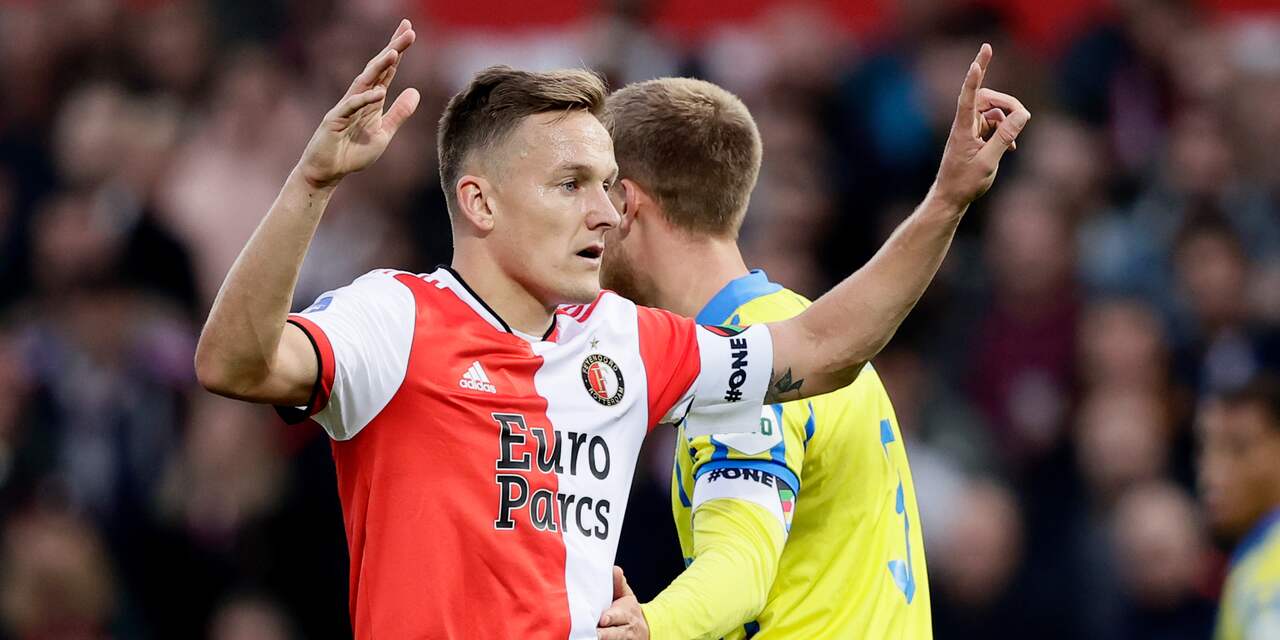 Toornstra wijt puntenverlies Feyenoord aan gemakzucht na voorsprong