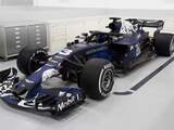 De nieuwe wagen van Red Bull Racing. 