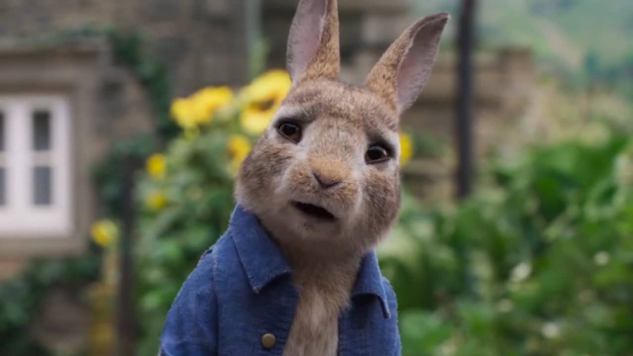 Konijnen gaan op avontuur in nieuwe trailer Peter Rabbit 2: The Runaway