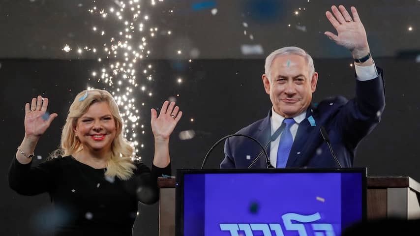 Netanyahu wint de Israëlische parlementsverkiezingen