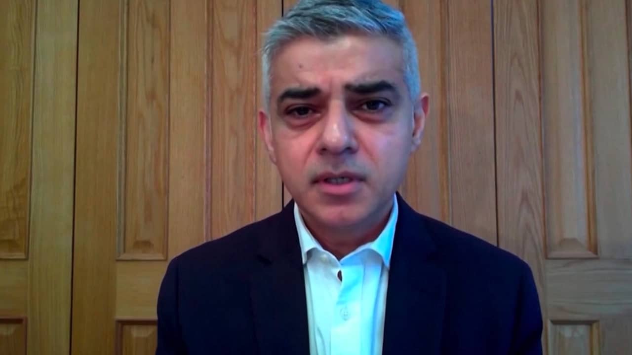Beeld uit video: Londense burgemeester over noodtoestand: 'Virus niet meer onder controle'