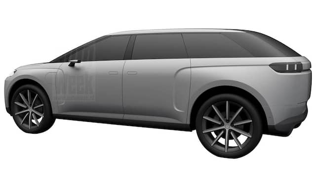 Minimalisme kenmerkt de beoogde vormgeving van de elektrische SUV van Dyson.