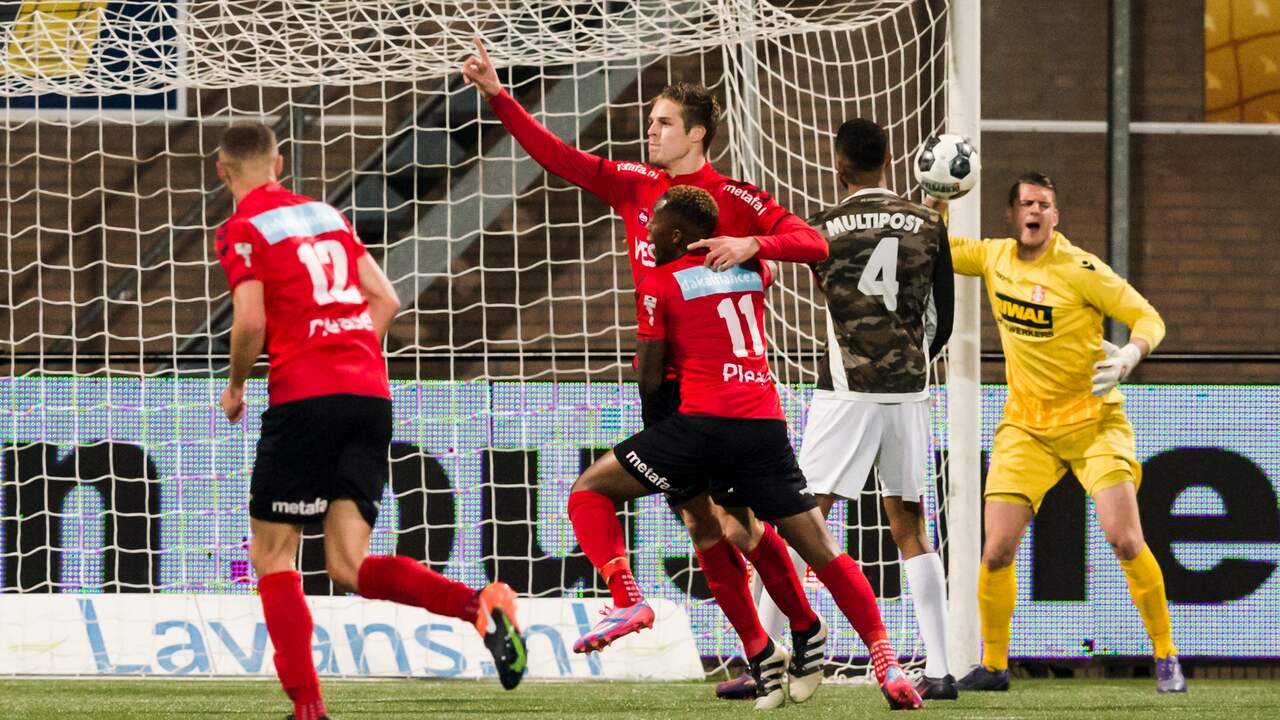 Beeld uit video: Samenvatting Helmond Sport-FC Dordrecht (1-0)