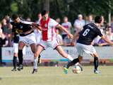 Ajax haalt dubbele cijfers in eerste oefenwedstrijd van voorbereiding