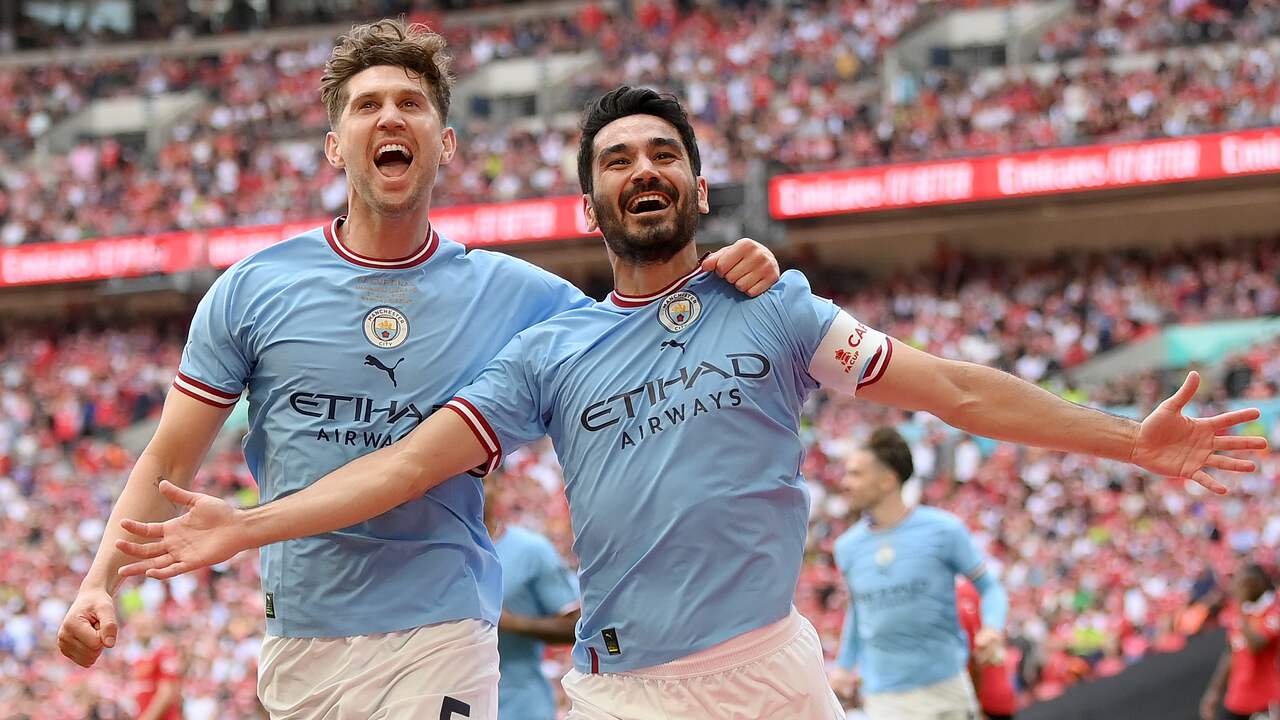 Beeld uit video: Samenvatting: Manchester City verslaat United in finale FA Cup