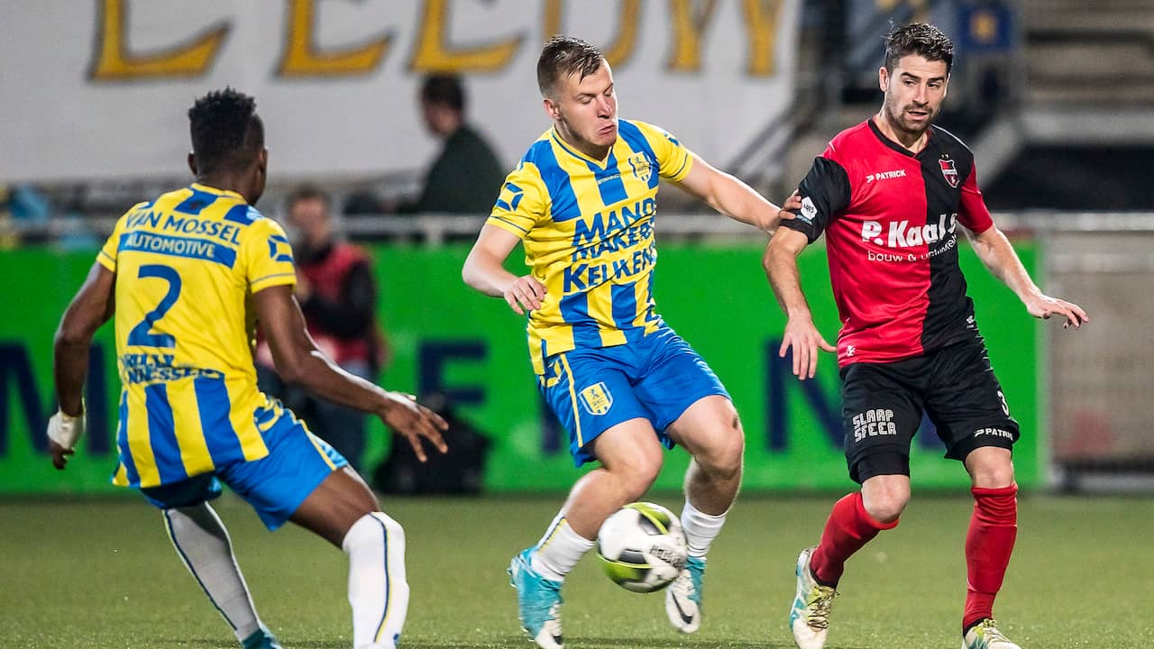 Beeld uit video: Samenvatting RKC Waalwijk-De Treffers (7-0)