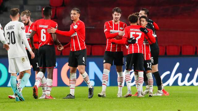 PSV heeft uitstekende zaken gedaan in de Europa League.