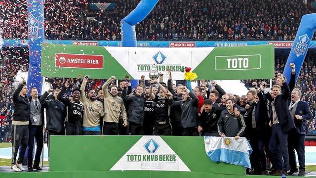 Erik ten Hag en Dusan Tadic wonnen de beker al met Ajax in 2019.