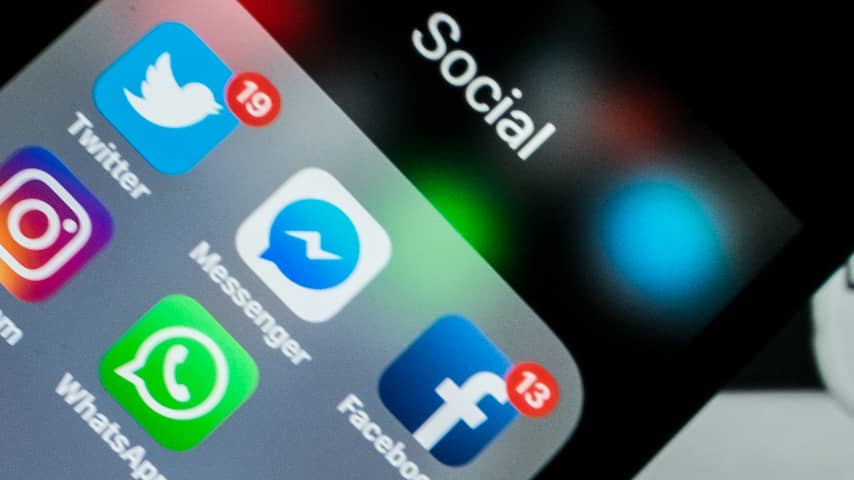 Sociale media, sociale media, Twitter, Facebook, Messenger, WhatsApp, Instagram