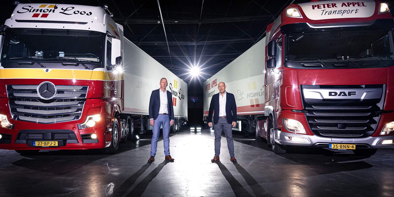 Transportbedrijven Simon Loos en Peter Appel Transport fuseren