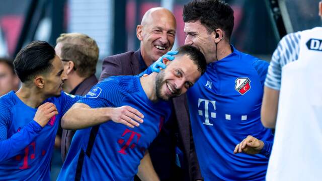Bart Ramselaar had met twee goals een belangrijk aandeel in de 0-3-zege van FC Utrecht op NEC.