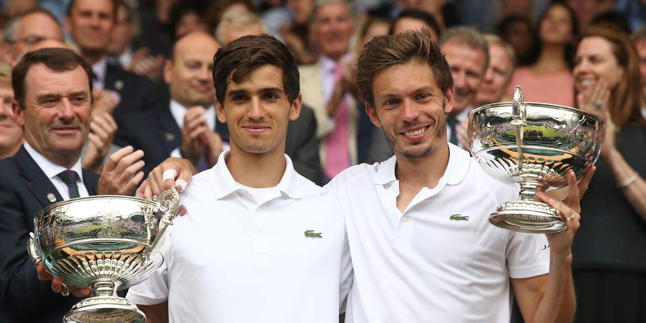 Herbert en Mahut winnen dubbeltitel op Wimbledon