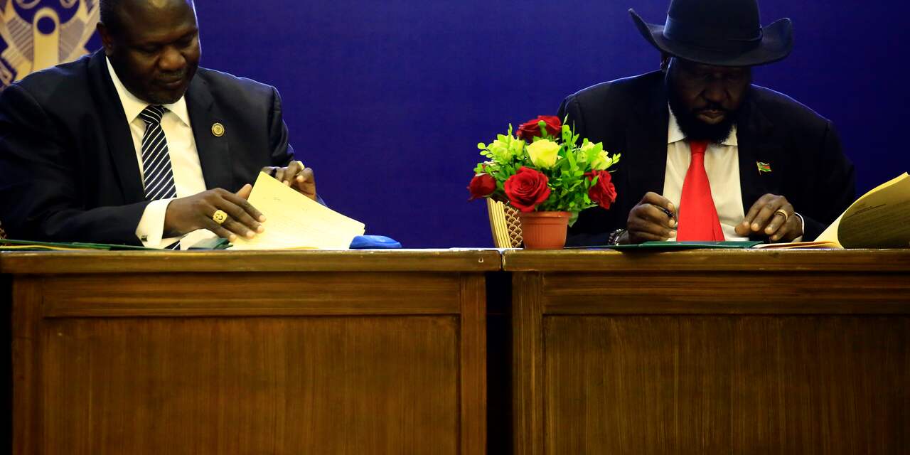 Strijdende partijen in Zuid-Soedan tekenen nieuw vredesakkoord