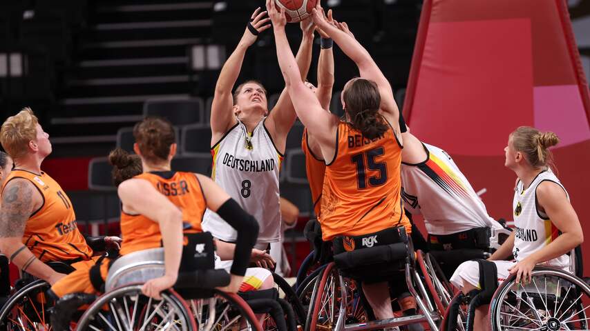 Rolstoelbasketbalsters ten koste van Duitsland naar paralympische finale