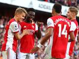 Arsenal overtuigend langs Tottenham in derby, Zirkzee helpt Anderlecht aan punt