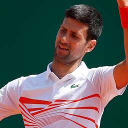 Djokovic onderuit tegen Medvedev in kwartfinales Monte Carlo