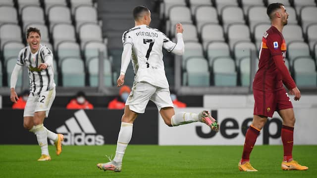 Cristiano Ronaldo was opnieuw belangrijk voor Juventus.
