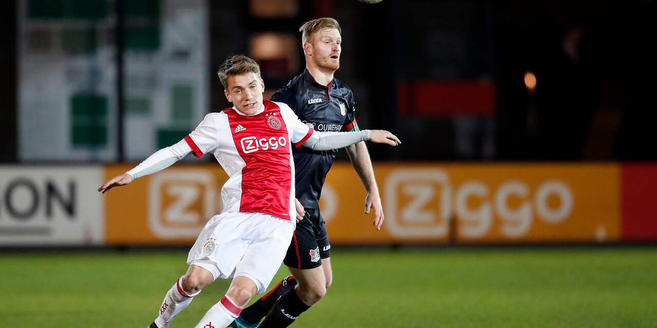 Jupiler League-topper Jong Ajax-NEC moet over vanwege fout KNVB