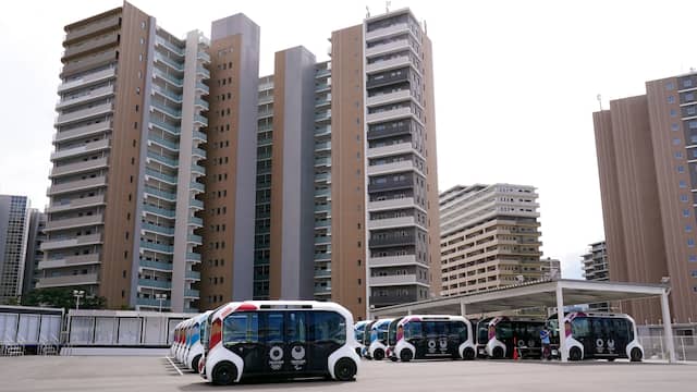 De kamers worden na de Spelen omgebouwd tot luxe appartementen, die bewoond gaan worden door Japanners.