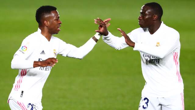 Vinícius Júnior redde een punt voor Real Madrid.