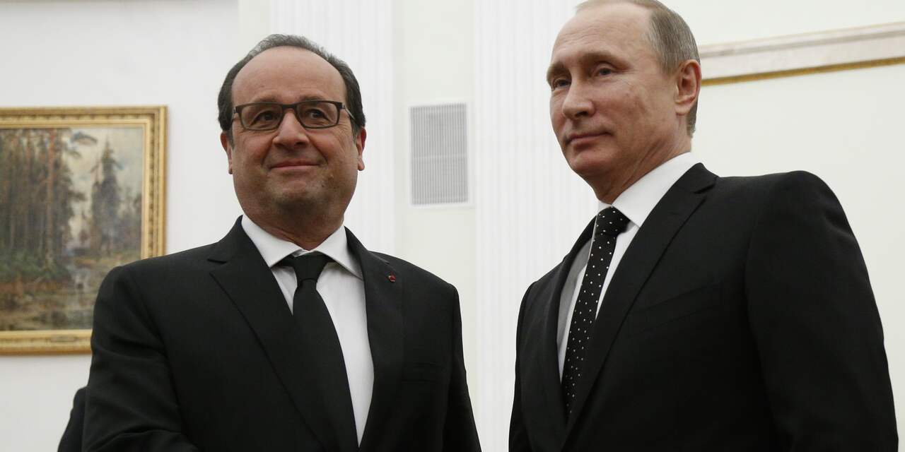 Rusland klaar voor 'nauwe samenwerking' met Frankrijk tegen terrorisme