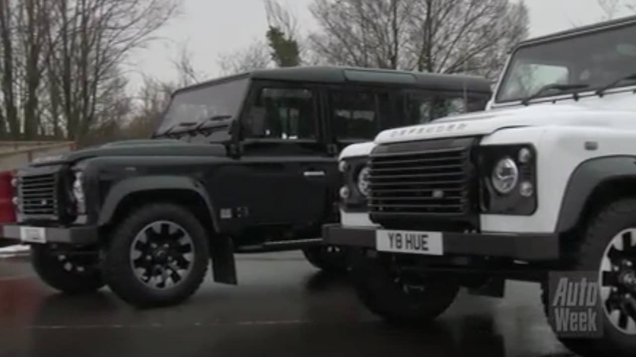 Beeld uit video: Beursverslag Genève: Land Rover en Mercedes presenteren nieuwste modellen