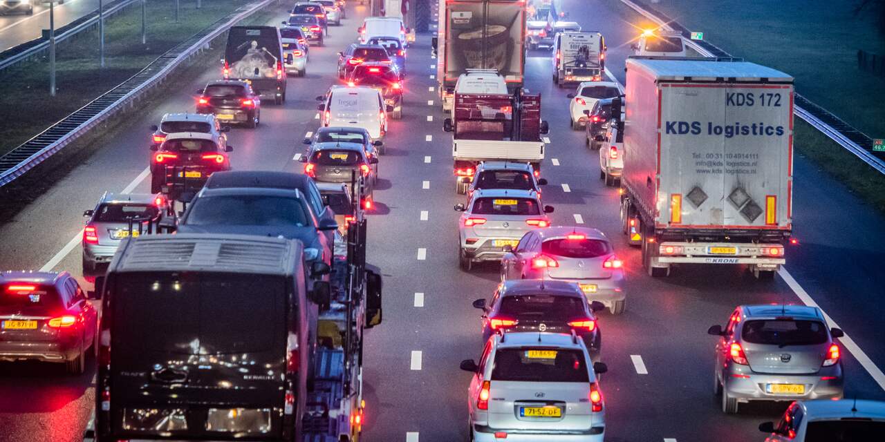 Filedruk op Nederlandse wegen met 17 procent toegenomen