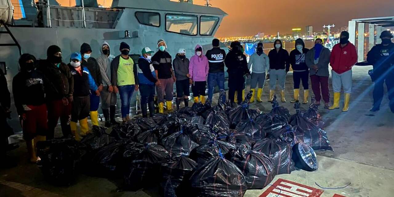 Internationale marineactie leidt tot vangst 145 ton cocaïne en 575 arrestaties