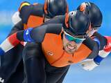 Berusting bij schaatsers na mislopen medaille op ploegenachtervolging