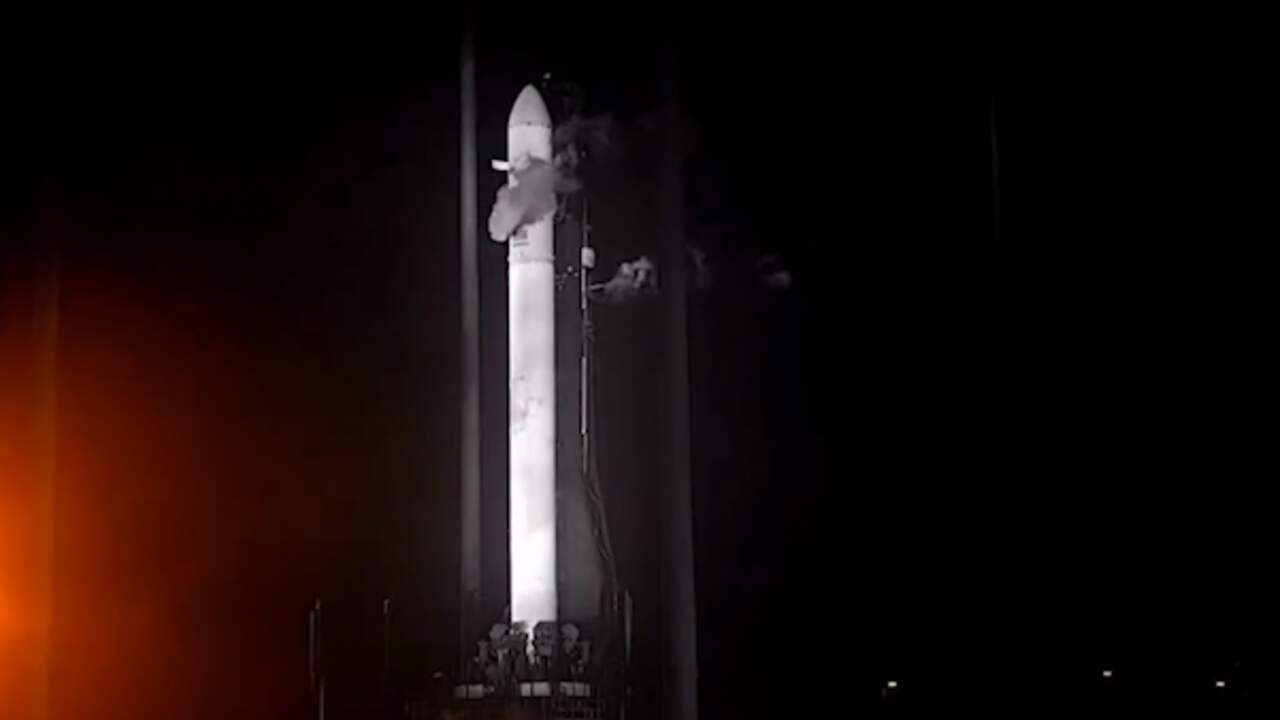 Beeld uit video: Eerste ge-3D-printe raket vertrekt eindelijk, maar haalt atmosfeer niet