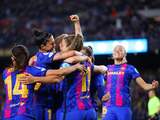 Record in vrouwenvoetbal: 91.553 fans zien Barcelona van Real Madrid winnen
