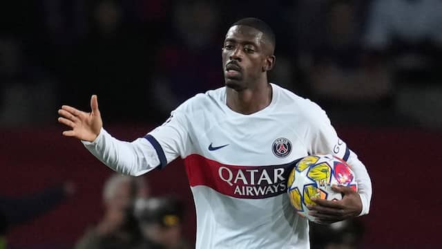Dembélé ramt aansluitingstreffer PSG binnen tegen Barcelona