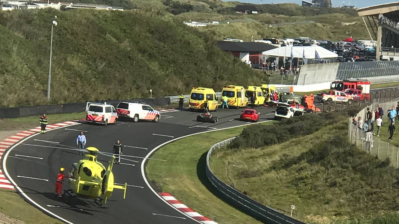 Gewonde Bij Zware Crash Historic Grand Prix Op Circuit Zandvoort ...