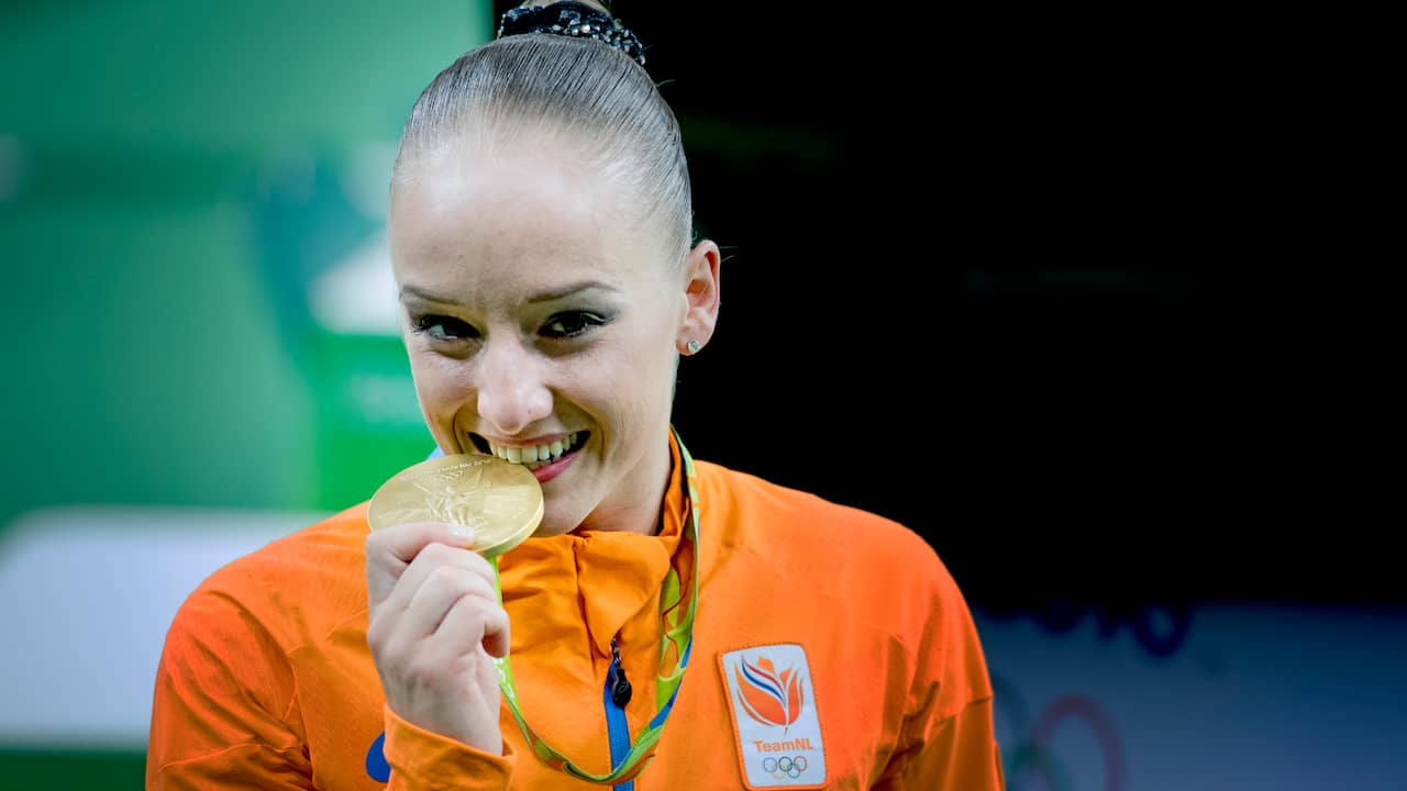 Sanne Wevers werd in 2016 olympisch kampioene op de balk.
