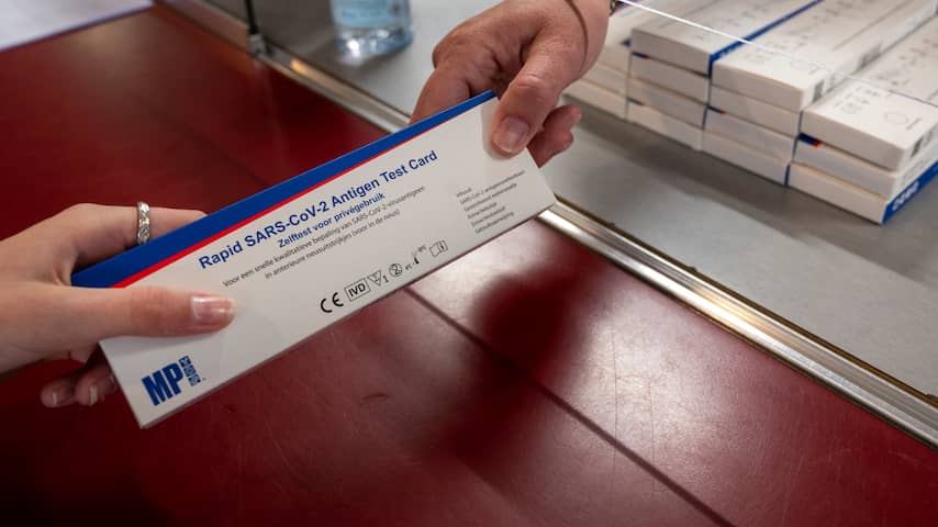 Zo'n drie miljoen coronazelftests verkocht, prijs inmiddels gehalveerd