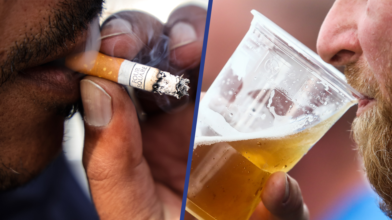 Beeld uit video: Wel verbod op sigaret-, maar niet op alcoholreclames: hoe kan dat?