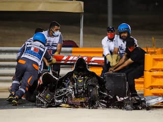 Grosjean blijft dag langer in ziekenhuis en wil in Abu Dhabi weer racen