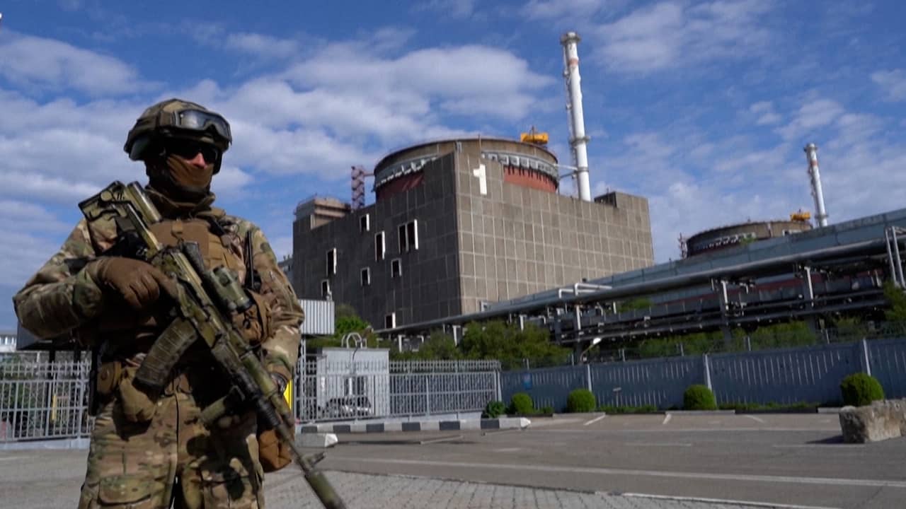 Beeld uit video: Dit maakt de situatie bij Oekraïense kerncentrale steeds zorgelijker