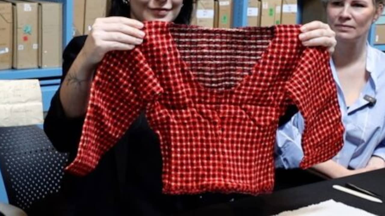 British archives find a 'brand new' 217-year-old jacket in a forgotten package  distinct
