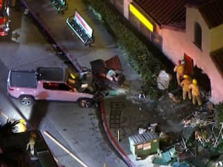 Succession-acteur belandt na crash in pizzeria in Hollywood