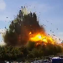 Video | Oekraïne deelt beelden van raketaanval op winkelcentrum