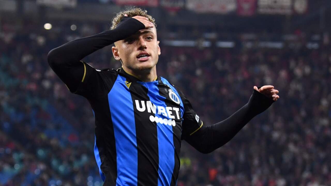 Noa Lang was opnieuw belangrijk voor Club Brugge.