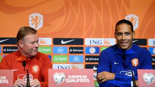 Virgil van Dijk na ziektegolf bij Oranje: 'Ik heb lekker gegeten'