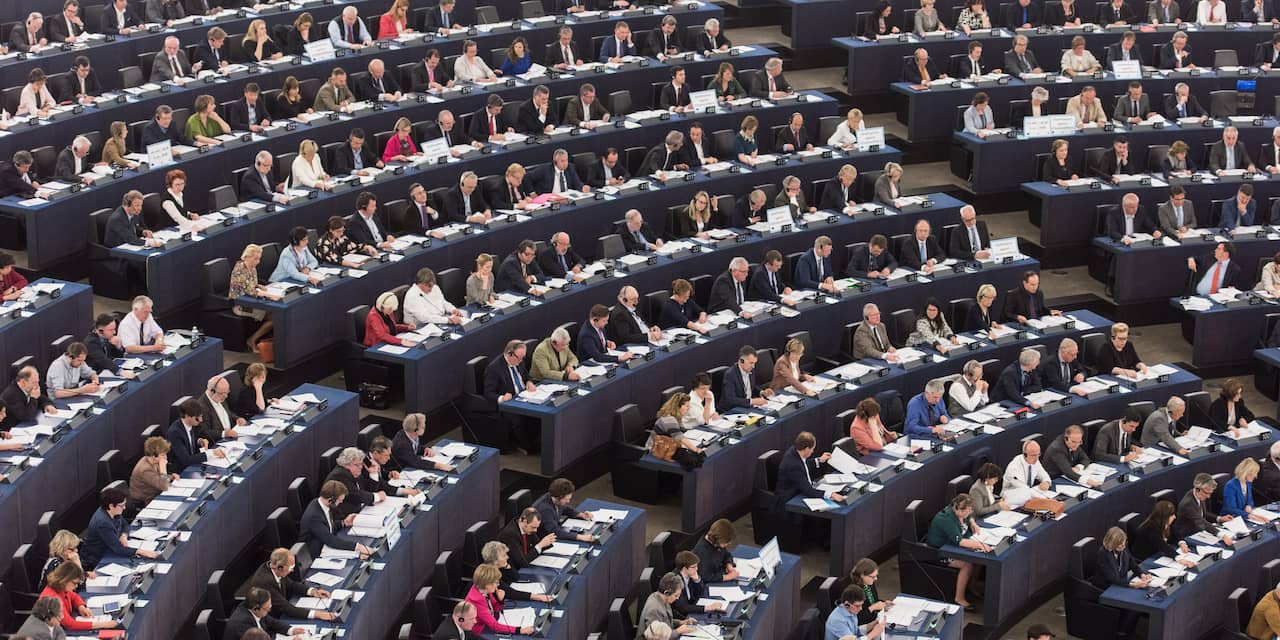 Leerlingen Mencia Sandrode bezoeken Europees Parlement